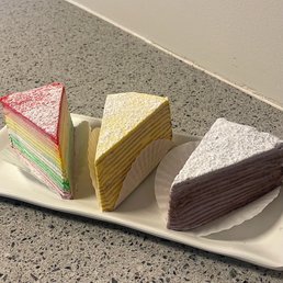 Taro Crepe Cake