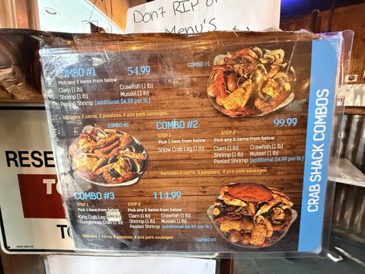 Menu photo 3 The Crab Shack Long Beach, CA