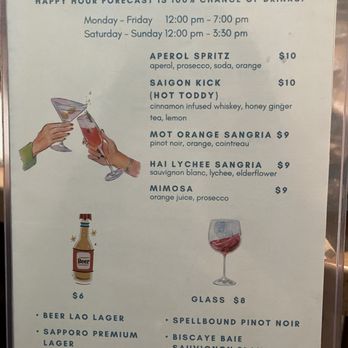 Nom Nam - Drinks menu April 2024 - Vietnamese Near Me - New York, New York Nom Nam - Drinks menu April 2024 - Vietnamese Near Me - New York, New York