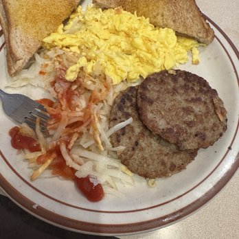 Frontier - Two Eggs with sausage - Mexican Near Me - Albuquerque, New Mexico