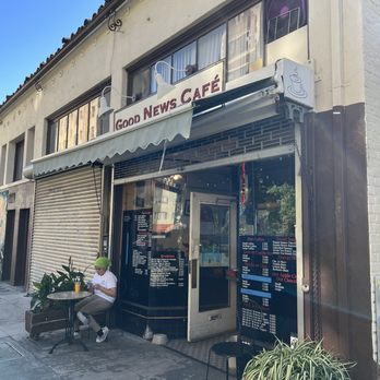 Good News Cafe - Outside - Coffee & Tea Near Me - Oakland, California Good News Cafe - Outside - Coffee & Tea Near Me - Oakland, California