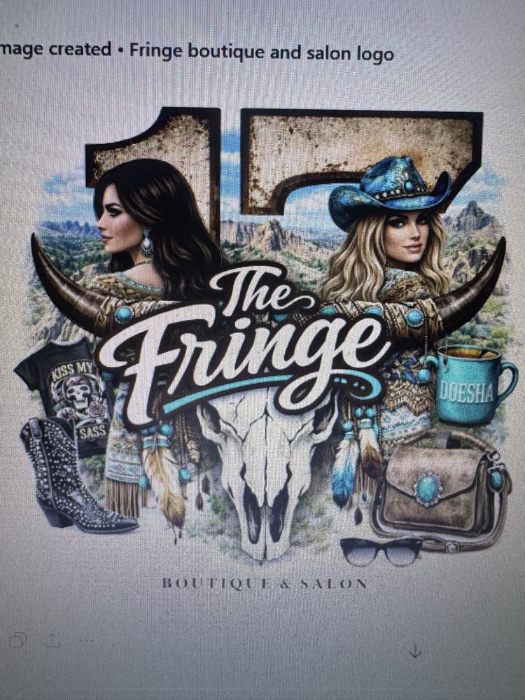 The Fringe 17' Boutique & Salon Logo