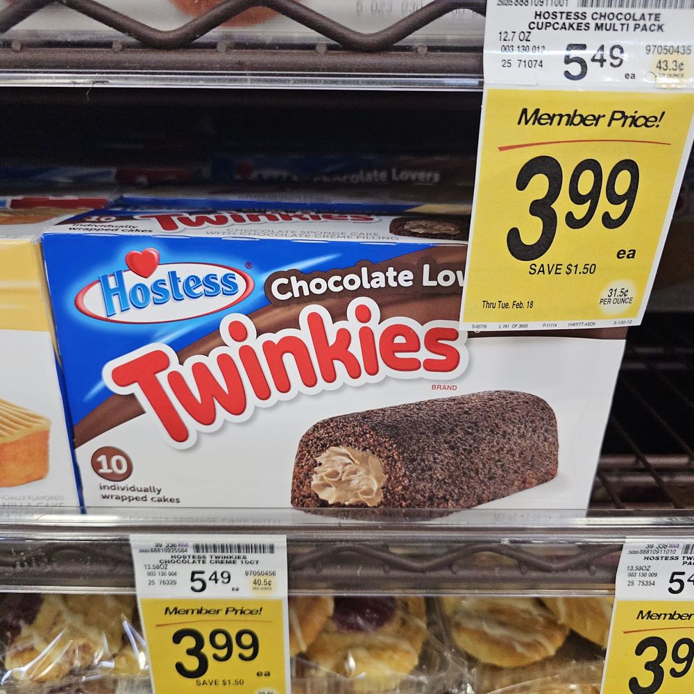 Safeway - 2-16-25. A different Twinkie flavor - Grocery Near Me - San Jose, California Safeway - 2-16-25. A different Twinkie flavor - Grocery Near Me - San Jose, California