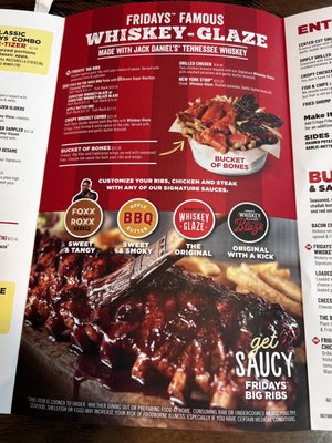 Menu photo 3 TGI Fridays DFW Terminal E17 Dallas, TX Menu photo 3 TGI Fridays DFW Terminal E17 Dallas, TX