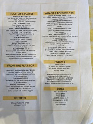 Menu photo 3 Hot Tails Prairieville, LA