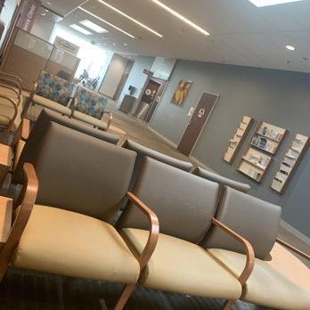 Nobody is in the lobby and they can't check you in.