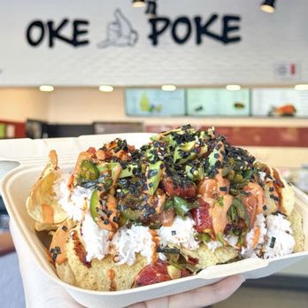 Oke Poke - Poke Nachos - Poke Near Me - Napa, California