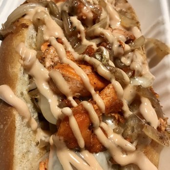 FishScale - Jerk Salmon Cheesesteak - Burgers Near Me - Washington, DC, District of Columbia FishScale - Jerk Salmon Cheesesteak - Burgers Near Me - Washington, DC, District of Columbia