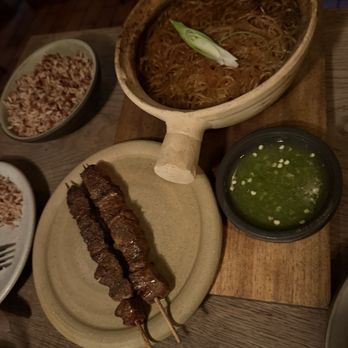 Kiln - Skewers, brown rice, and glass noodle - Noodles Near Me - London, XGL Kiln - Skewers, brown rice, and glass noodle - Noodles Near Me - London, XGL