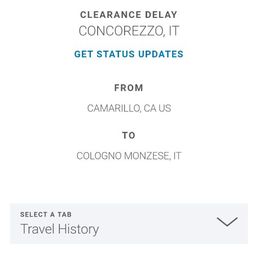 online tracking results for my shipment