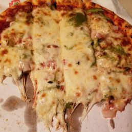 This is NOT an extra well done pizza.