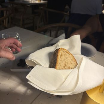 Theos Estiatorio - Complementary bread - Greek Near Me - Fort Lauderdale, Florida