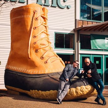 L.L. Bean - 16 feet of boot! - Outdoor Gear Near Me - Freeport, Maine