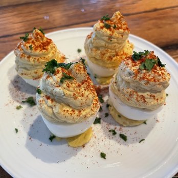 The Pearl - Deviled eggs - New American Near Me - Dublin, Ohio The Pearl - Deviled eggs - New American Near Me - Dublin, Ohio