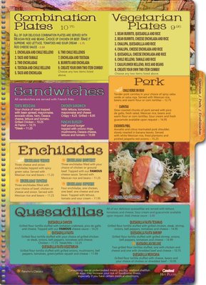 Menu photo 4 Pancho Villa Mexican Restaurant Culpeper, VA Menu photo 4 Pancho Villa Mexican Restaurant Culpeper, VA