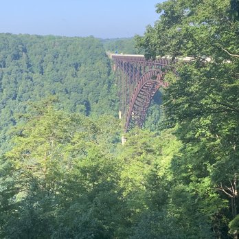 New River Gorge Bridge - View from top viewing area. - Landmarks & Historical Buildings Near Me - Fayetteville, West Virginia New River Gorge Bridge - View from top viewing area. - Landmarks & Historical Buildings Near Me - Fayetteville, West Virginia