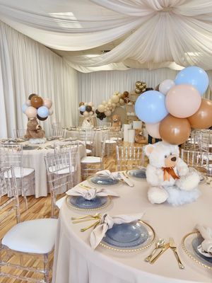 Milestone Celebrations - Planning an event in Orlando? From intimate weddings and milestone birthdays to baby showers and corporate trainings, Unique Touch Event Center makes it effortless. Our venue comfortably hosts up to 80 seated or 120 cocktail-style guests and offers flexible layouts, curated design, and add-on rentals throne chairs, linens, backdrops, balloon décor, photo booths, 360 booth, and more. Choose from our Essential, Signature, Premier, or Ultimate packages, or let us tailor a package to your style, guest count, and budget. Weekday and weekend options, transparent pricing, and smooth e-signature contracts keep everything simple. As a Women-Owned Orlando business, we obsess over details—so you can relax and enjoy the moment. Milestone Celebrations - Planning an event in Orlando? From intimate weddings and milestone birthdays to baby showers and corporate trainings, Unique Touch Event Center makes it effortless. Our venue comfortably hosts up to 80 seated or 120 cocktail-style guests and offers flexible layouts, curated design, and add-on rentals throne chairs, linens, backdrops, balloon décor, photo booths, 360 booth, and more. Choose from our Essential, Signature, Premier, or Ultimate packages, or let us tailor a package to your style, guest count, and budget. Weekday and weekend options, transparent pricing, and smooth e-signature contracts keep everything simple. As a Women-Owned Orlando business, we obsess over details—so you can relax and enjoy the moment.