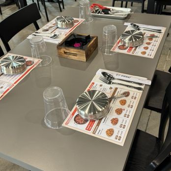 Dookki - Table setting - Korean Near Me - Fullerton, California