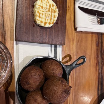 Harper's Table - Sweet Onion Hush Puppies - New American Near Me - Suffolk, Virginia Harper's Table - Sweet Onion Hush Puppies - New American Near Me - Suffolk, Virginia