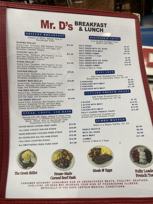 Menu photo 3 Mr D's Breakfast & Lunch Largo, FL