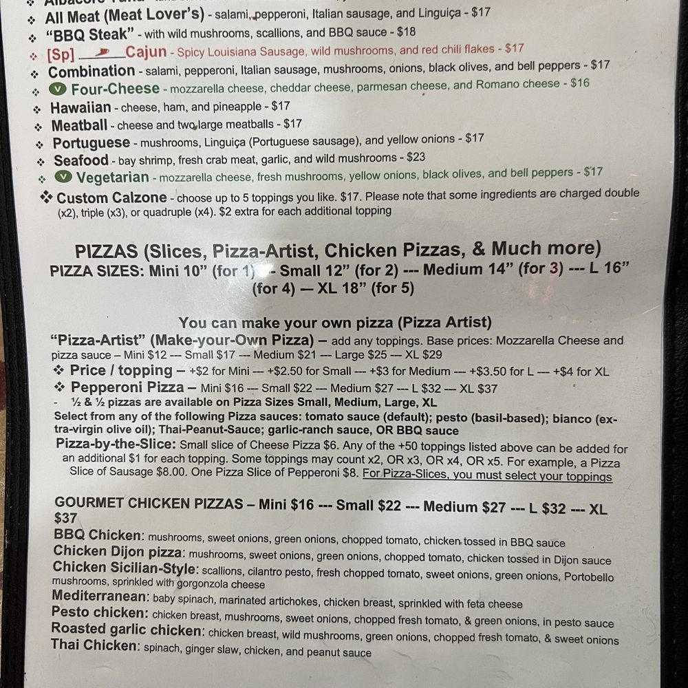 Gumba's Italian Restaurant - Menu - Pizza Near Me - Sunnyvale, California