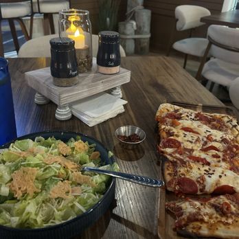 Fish Hawk's - Caesar salad (delicious Parmesan crisp) Hot honey pepperoni flatbread - New American Near Me - Dewey Beach, Delaware Fish Hawk's - Caesar salad (delicious Parmesan crisp) Hot honey pepperoni flatbread - New American Near Me - Dewey Beach, Delaware