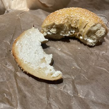 Einstein Bros. Bagels - Bagel with cream cheese I paid over 3.50 for this bagel with cream cheese where's the cream cheese lol will not go back for this again. - Bagels Near Me - Pasadena, California Einstein Bros. Bagels - Bagel with cream cheese I paid over 3.50 for this bagel with cream cheese where's the cream cheese lol will not go back for this again. - Bagels Near Me - Pasadena, California