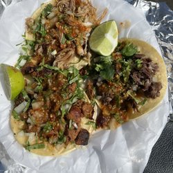 Vallarta Market - Three tacos ($3 each)