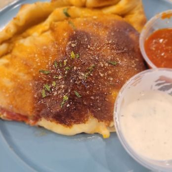 Slackwater - Hot Honey DP, calzone style - Pizza Near Me - Sandy, Utah