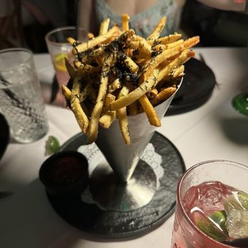 Pink Steak - Truffle Fries - Steakhouses Near Me - West Palm Beach, Florida Pink Steak - Truffle Fries - Steakhouses Near Me - West Palm Beach, Florida