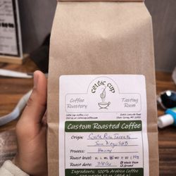 Celtic Cup Coffee - I chose the Costa Rica Coffee