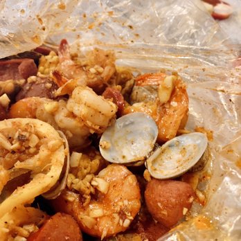 Cap't Loui - Clams Shrimp Head Off Sausages Corn on the Cob - Seafood Near Me - Cupertino, California Cap't Loui - Clams Shrimp Head Off Sausages Corn on the Cob - Seafood Near Me - Cupertino, California