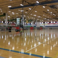 Our volleyball court