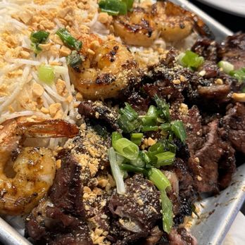Pho Da Lat - Ribeye and shrimp with all the fixings - Vietnamese Near Me - Las Vegas, Nevada