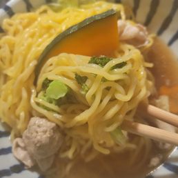 Delicious microwavable nabe ramen!