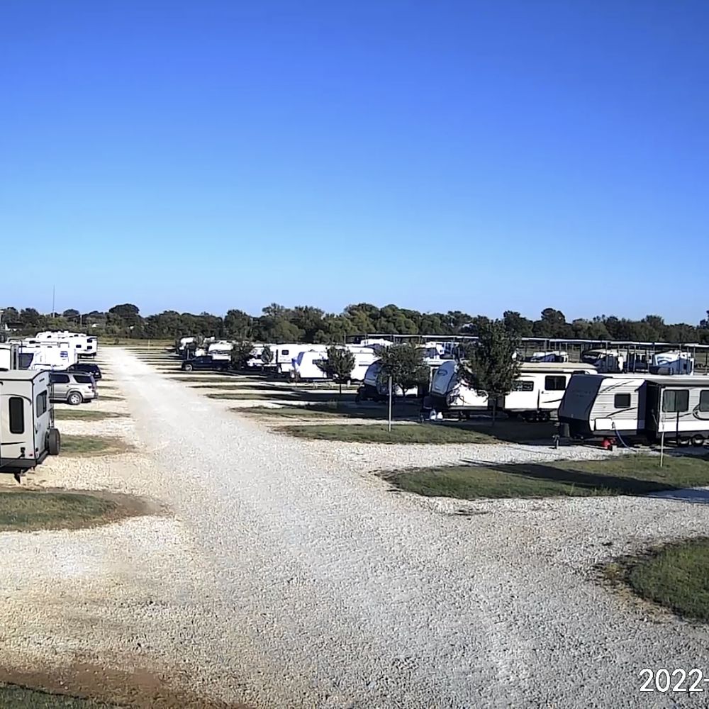 Shark Tooth RV Ranch - photo from my security camera on 9-30-2022 - RV Parks Near Me - Pilot Point, Texas
