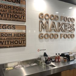 A&W - Condiments station