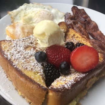 Cafe Topes - This is the 222. 2 eggs 2 bacon or sausage 2 French toast cost about 12$ or so definitely worth it and cooked to perfection - Coffee & Tea Near Me - Carlsbad, California