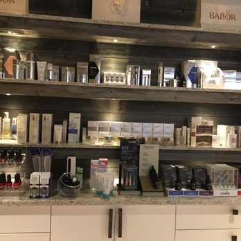 Meadow Spa + Pools - Products on display/ sale/ used in the salon - Day Spas Near Me - Banff, Alberta