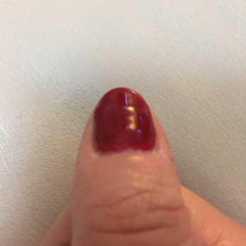 Gina's Magic Nails - 2nd coat not well applied - Nail Salons Near Me - Chicago, Illinois