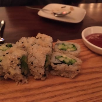 Uchi Dallas - Vegetable crunchy roll - Japanese Near Me - Dallas, Texas Uchi Dallas - Vegetable crunchy roll - Japanese Near Me - Dallas, Texas