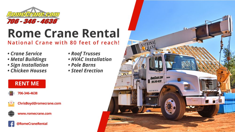 Slide of Boom Truck Rental