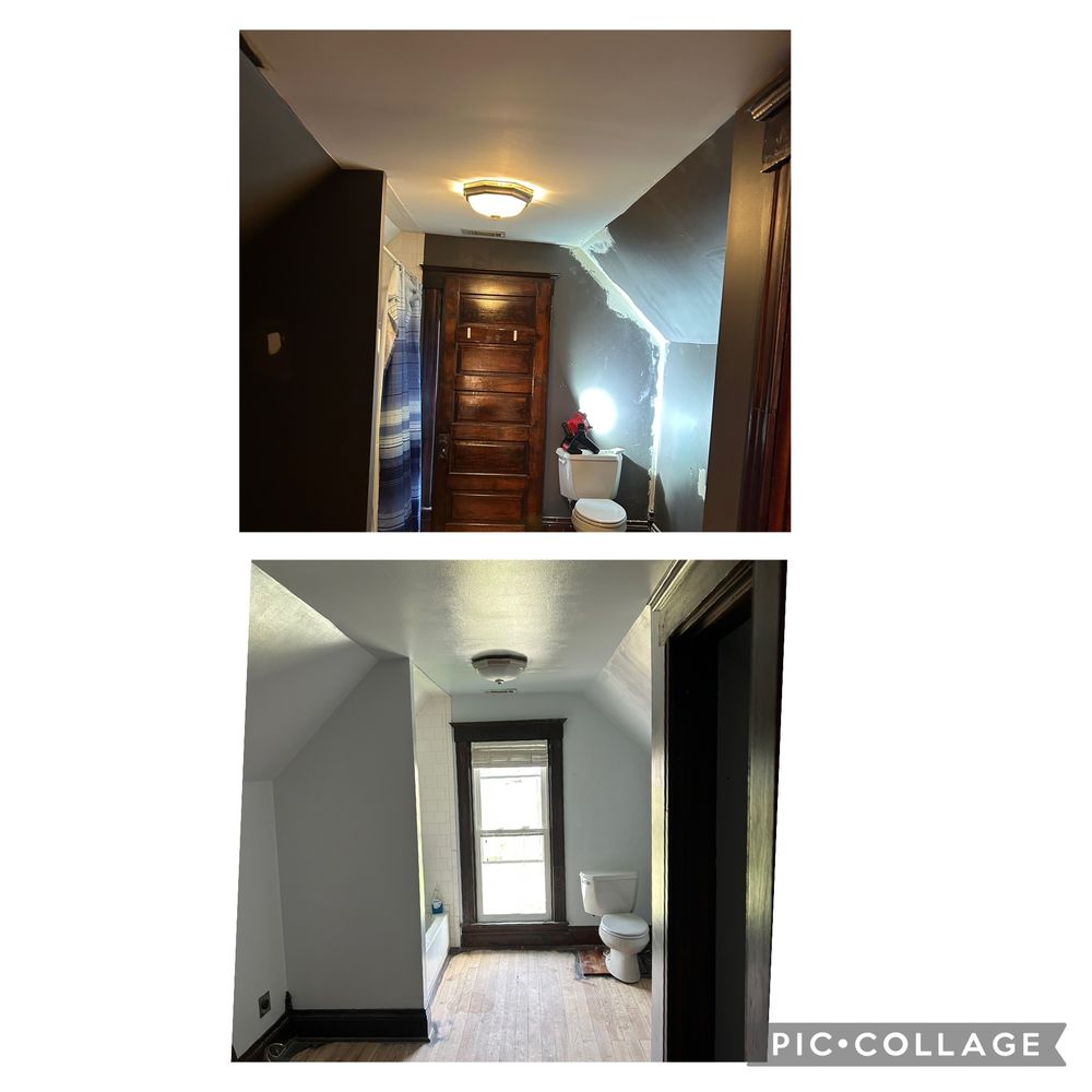 Slide of Right hand repairs