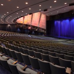 Arie Crown Theater - This is a view of Arie Crown Theater from the main floor.