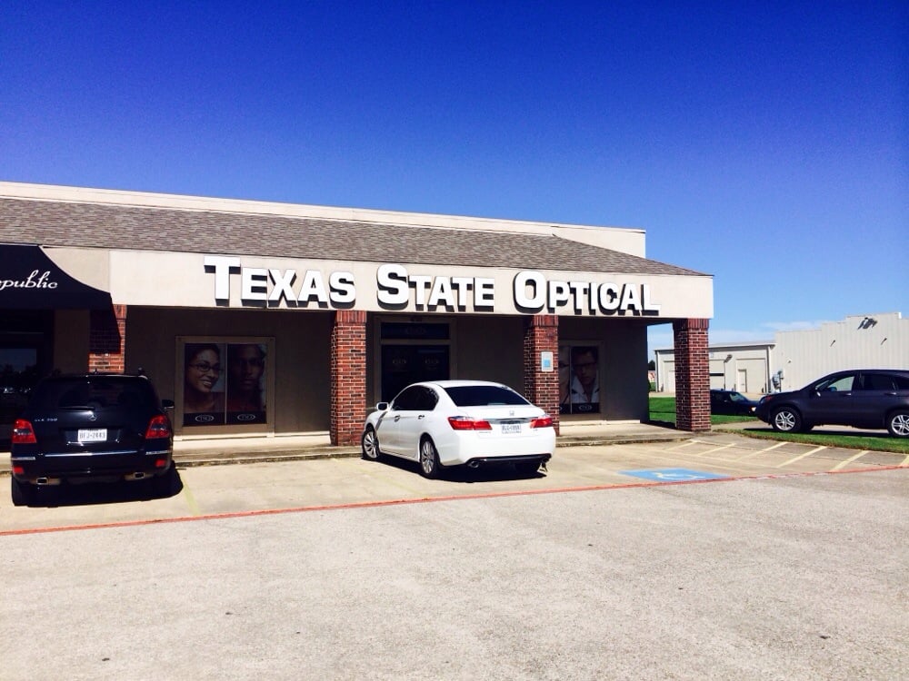 TEXAS STATE OPTICAL Updated September 2024 8700 Central Mall Dr