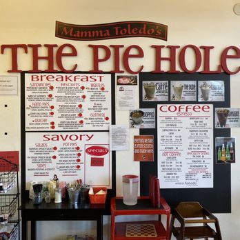 Mamma Toledo's The Pie Hole - The menu we looked at for 8yrs just soaking it all in. - Bakeries Near Me - Phoenix, Arizona Mamma Toledo's The Pie Hole - The menu we looked at for 8yrs just soaking it all in. - Bakeries Near Me - Phoenix, Arizona