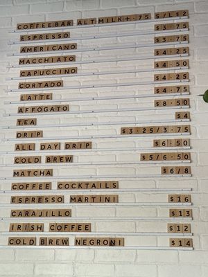 Menu photo 5 BHBG Coffee Houston, TX