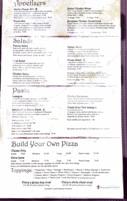 Menu photo 2 Limestone Bay Club Prospect, KY Menu photo 2 Limestone Bay Club Prospect, KY