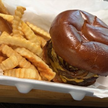 Pinz Grill - Double cheeseburger and fries. - Chicken Wings Near Me - Columbia, South Carolina Pinz Grill - Double cheeseburger and fries. - Chicken Wings Near Me - Columbia, South Carolina