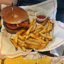 Lemon Pepper Chicken Sandwich